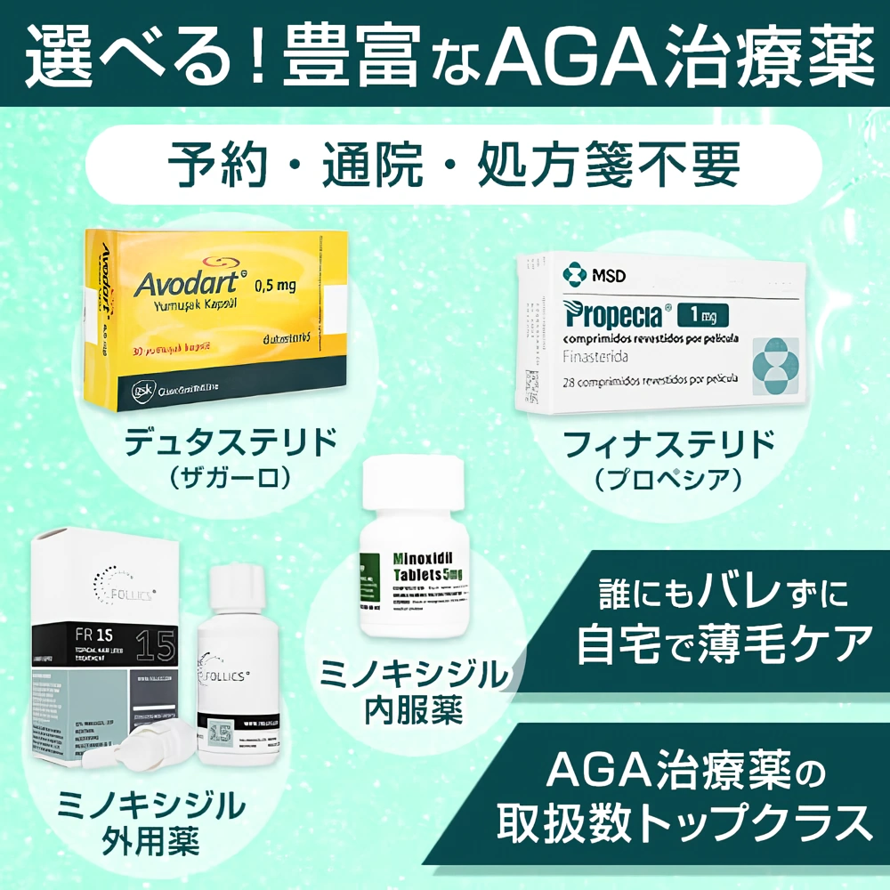 AGA治療薬の通販