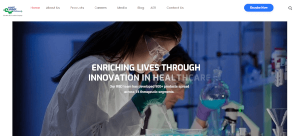 メーカーのEast West Pharma社について