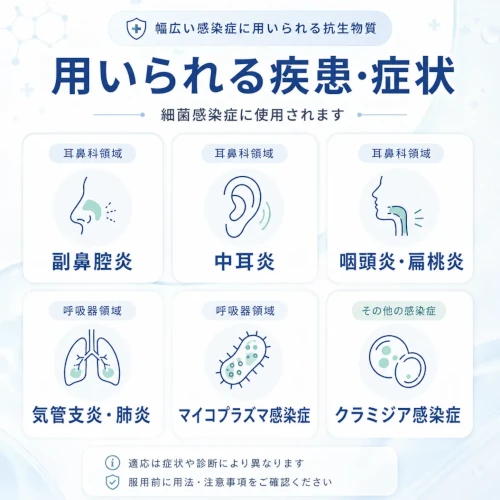 ゾクラーが用いられる疾患・症状
