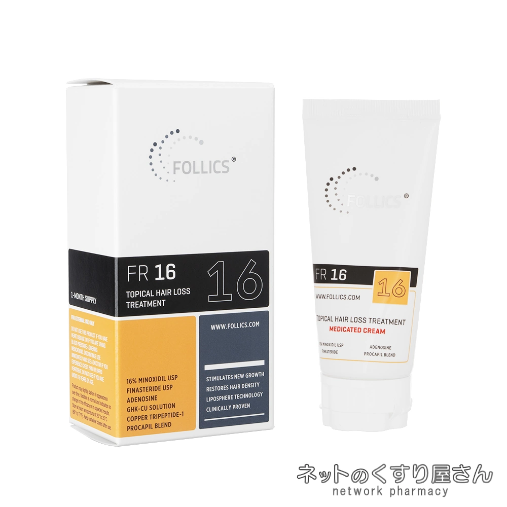 フォリックスFR16クリーム パッケージ