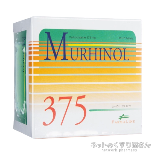 カルボシステインのパッケージ