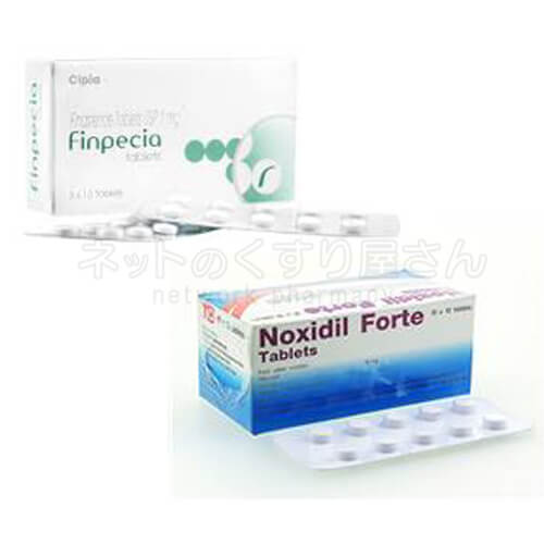 フィンペシア100錠ノキシジル10mg100錠セット