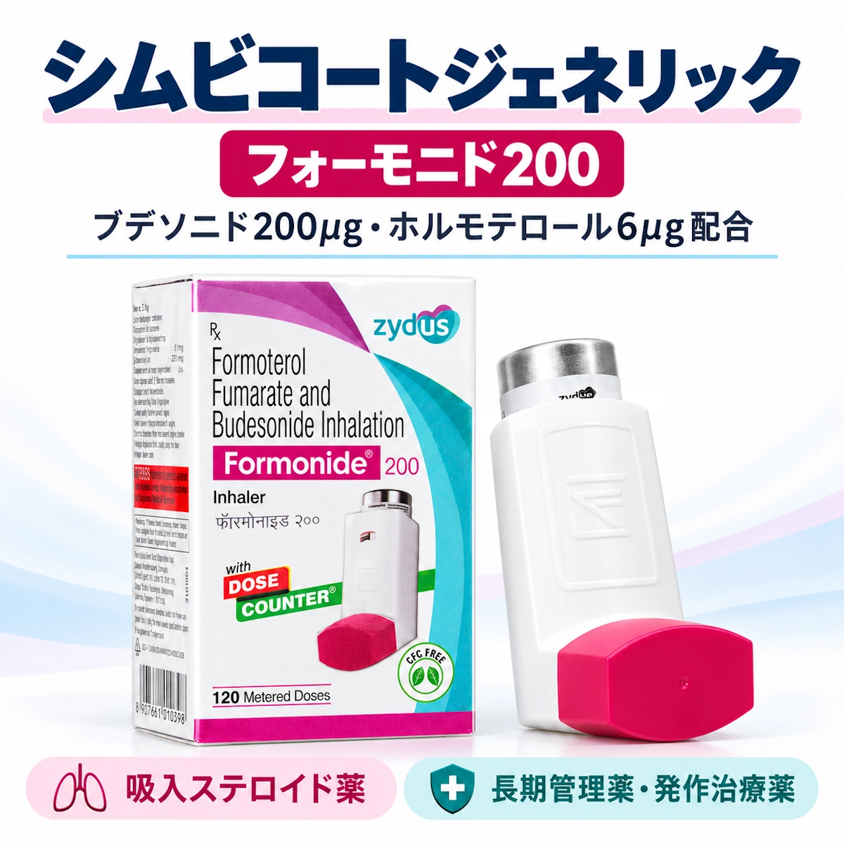 シムビコートジェネリック 通販情報