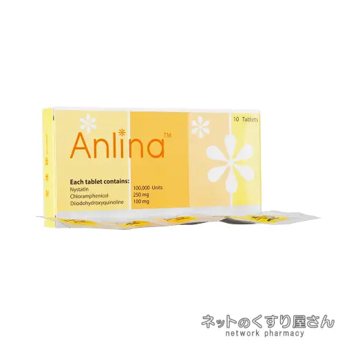 アンリナ膣錠パッケージ