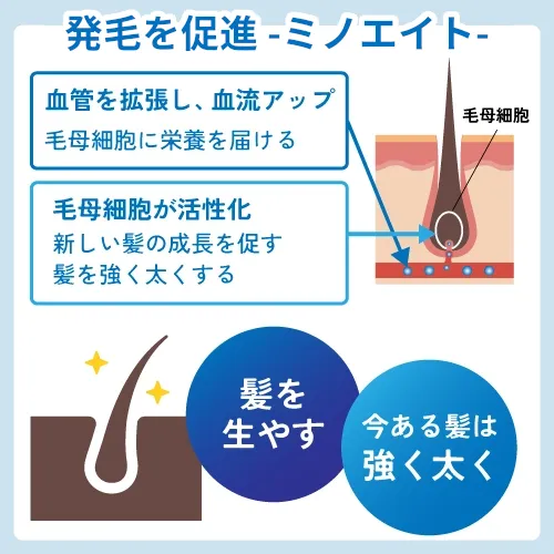 ミノエイトの効果