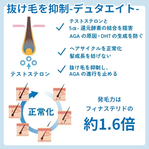 デュタエイトの効果