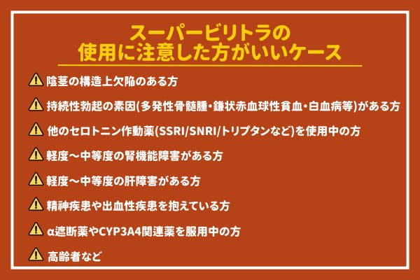 スーパービリトラ注意