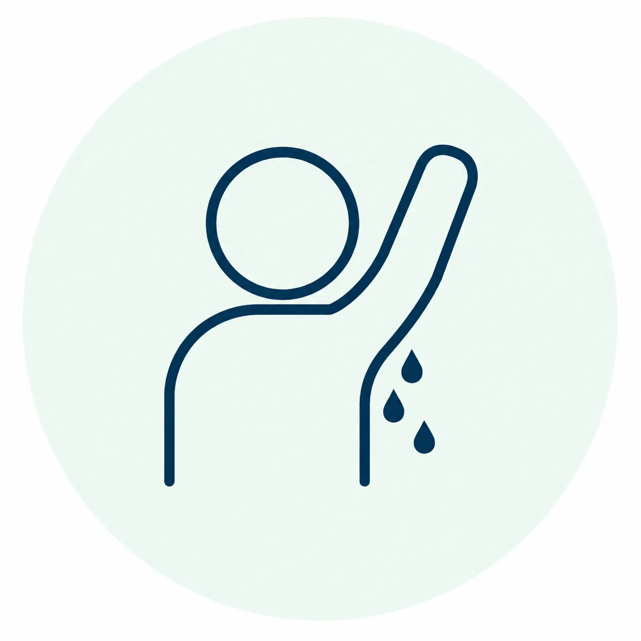 ワキ汗が気になる方