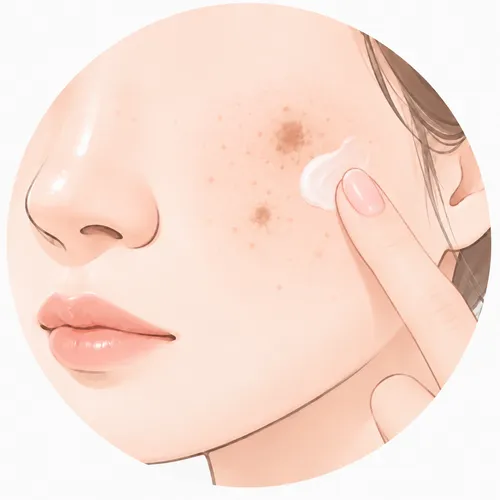 シミを塗り薬でケア