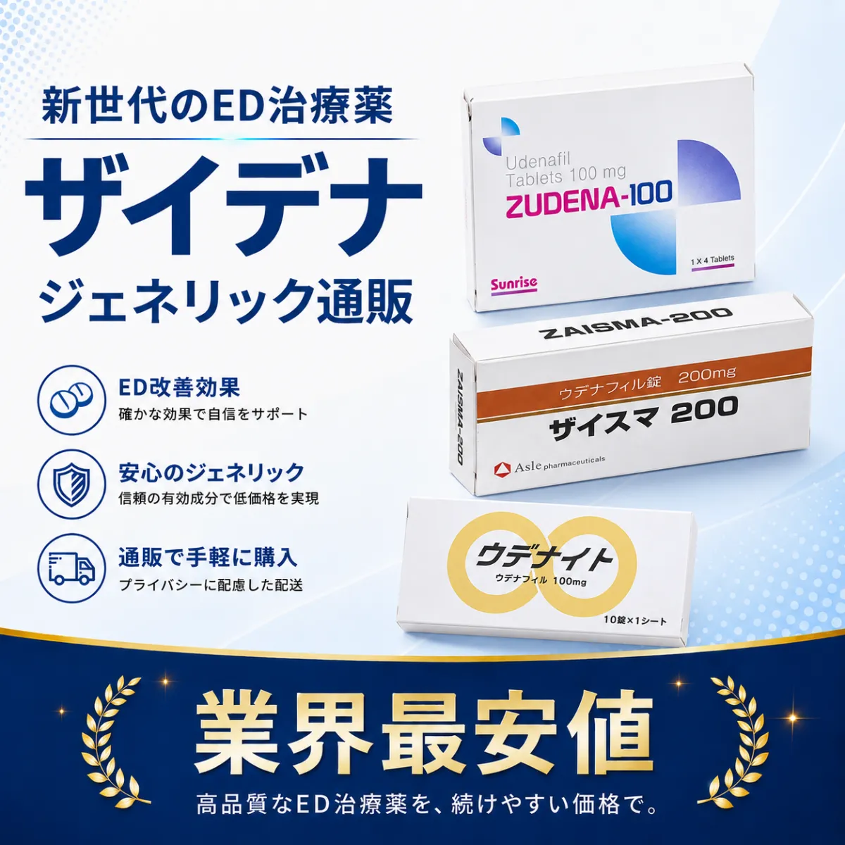 ザイデナジェネリック通販
